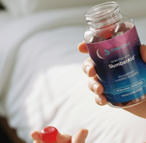 Natural calm in a gummy.